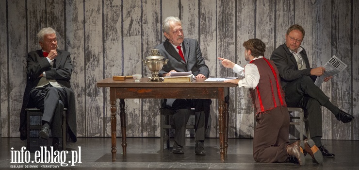 Dugo wyczekiwana premiera. "Burzliwe ycia Lejzorka Rojtszwaca" w sobot w elblskim teatrze 
