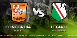 Rezerwy mistrza Polski przyje�d�aj� do Elbl�ga. Dzi� Concordia zagra z Legi� II
