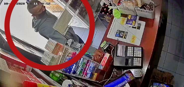 Ukrad puszk z charytatywnej zbirki! Policja w Elblgu poszukuje mczyzny z nagrania sklepowego (film)