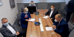 W bardzo kameralnym gronie o�po��czeniu�elbl�skich porod�wek. Mieszkanki nie s� zainteresowane tematem?