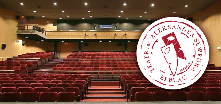 Nocny portier i kobieta finalna zapraszają do teatru