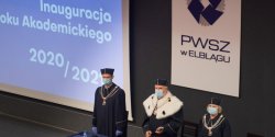 W maseczkach, ale odpiewano"Gaudeamusigitur". Inauguracja roku akademickiego PWSZ