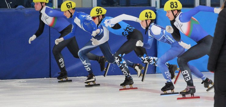 Oglnopolskie Zawody Rankingowe w Giycku w short-tracku