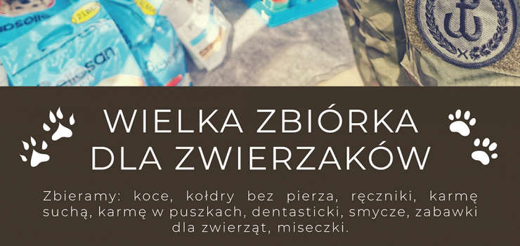 Karma wraca - kolejna akcja onierzy 43blp na rzecz bezdomnych zwierzt.