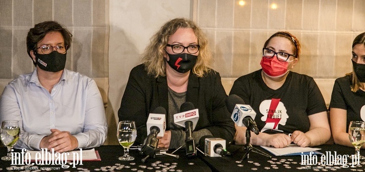 Marta Lempart w Elblągu: "Jeśli rząd nie weźmie się do roboty, niech poda się do dymisji"