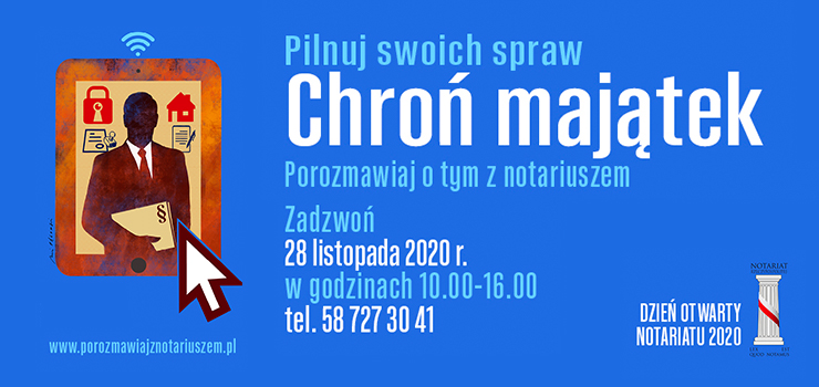 Zadaj pytanie notariuszowi. W Elblągu odbędzie się druga edycja Dnia Otwartego Notariatu