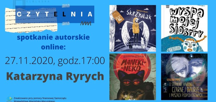 Spotkanie dla młodzieży z Katarzyną Ryrych