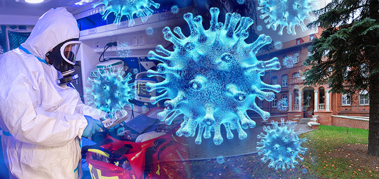 "Walczyłem o każdy oddech". Elblążanin zakażony COVID-19 opowiada co widział w szpitalu