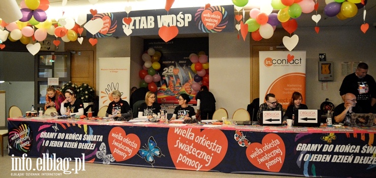 29. Finał WOŚP w Elblągu. Zostań wolontariuszem