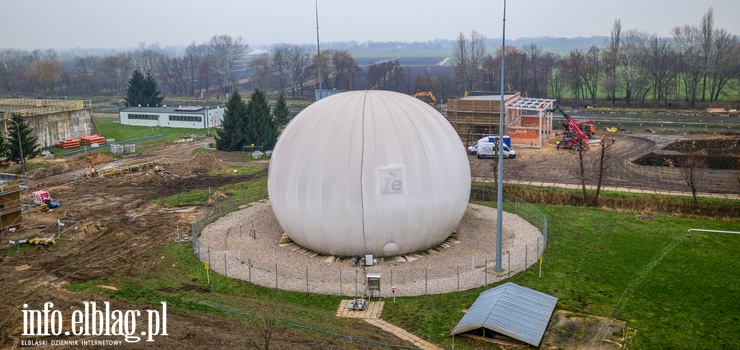 Trwa przebudowa i rozbudowa oczyszczalni ścieków. Zobacz film i zdjęcia