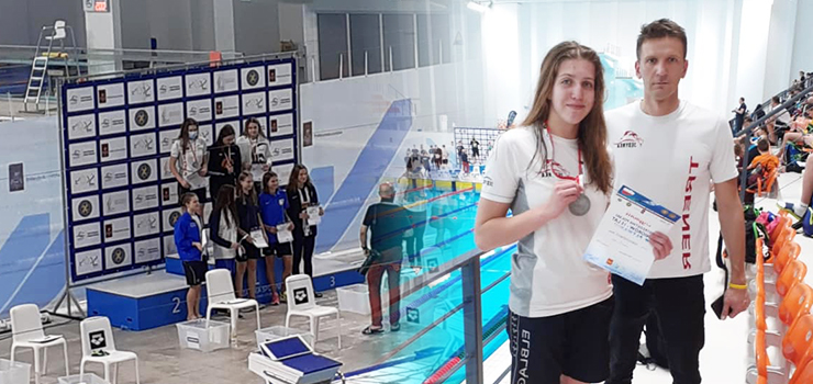 Anna Doroszkiewicz z UKP Jedynka wywalczya Wicemistrzostwo Polski Juniorw Modszych