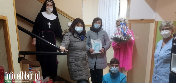 Pomoc pensjonariuszom Domu Zgromadzenia Sióstr Franciszkanek w Elblągu