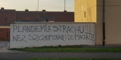Czytelniczka info: Antyszczepionkowe has�a namalowane na �cianach - gdzie s� miejskie s�u�by?