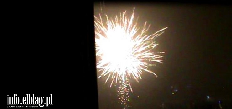 Elbląg we mgle witał 2021 rok