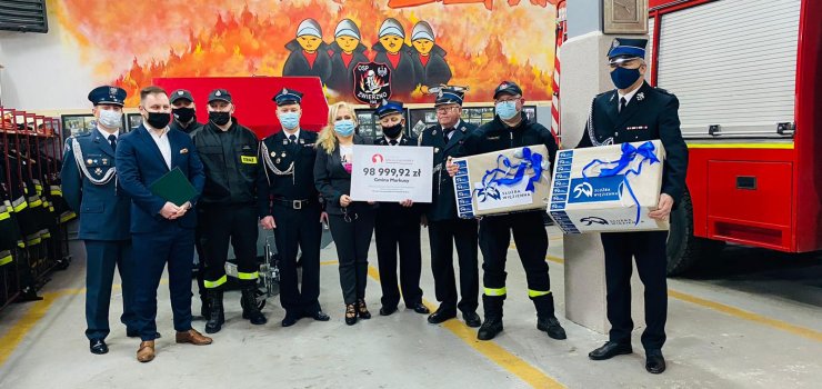 800 tysięcy dla strażaków ochotników