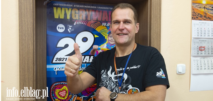 Jak w Elblągu będzie wyglądał 29. Finał WOŚP? "Nie będzie światełka do nieba, sceny, koncertów, ale..."