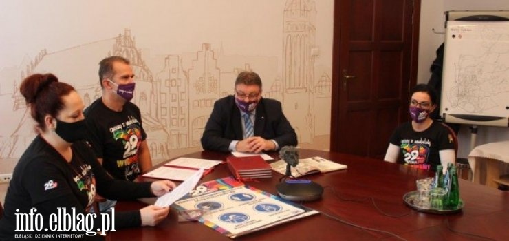 WOŚP w Elblągu zagra mimo pandemii. Prezydent: To będzie finał inny niż wszystkie