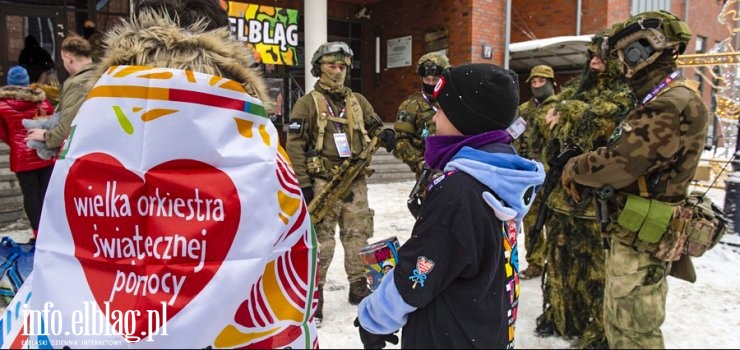 328 wolontariuszy chodzi dziś po Elblągu z WOŚP-owymi puszkami