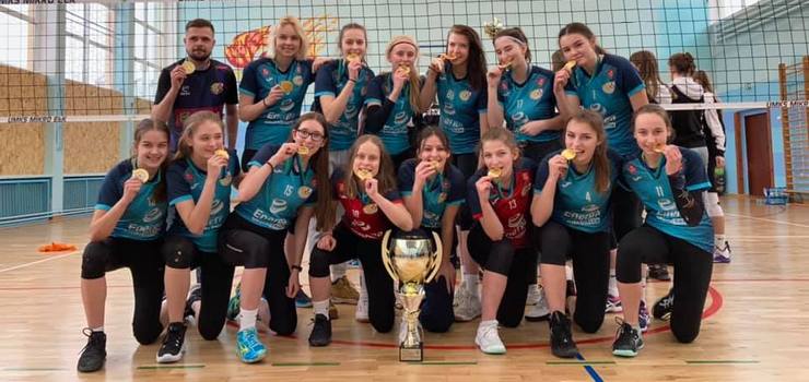 Kadetki MKS Truso Elbląg mistrzyniami województwa w siatkówce
