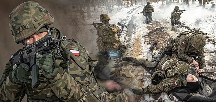 Szkolenia onierzy z 43 Batalionu Lekkiej Piechoty w Braniewie - zobacz zdjcia
