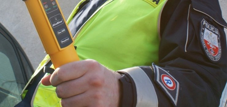 W miniony weekend policjanci zatrzymali 5 nietrzeźwych kierowców. Aż 3 z nich doprowadziło do kolizji drogowych