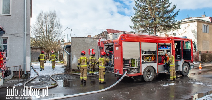 Pożar w budynku przy Grochowskiej. Ewakuowano mieszkańców