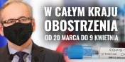 Od 20 marca w caej Polsce bd obowizywa dodatkowe obostrzenia. Minister Zdrowia: Pandemia przyspieszya