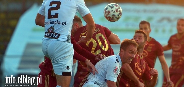 W niedzielę mecz wyjazdowy Olimpii w Chojnicach. Czy stać drużynę na korzystny wynik?