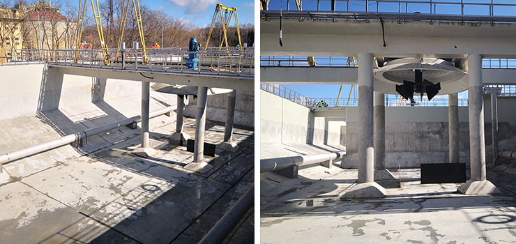 Przebudowa Oczyszczalni Ścieków w Elblągu przy ul. Mazurskiej 47 - etap początkowy