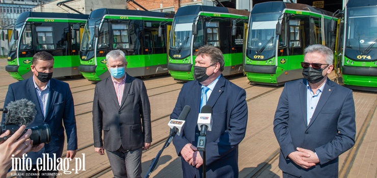 Elbląg: Nowy tramwaj rusza na tory. Powinien posłużyć co najmniej 20 lat