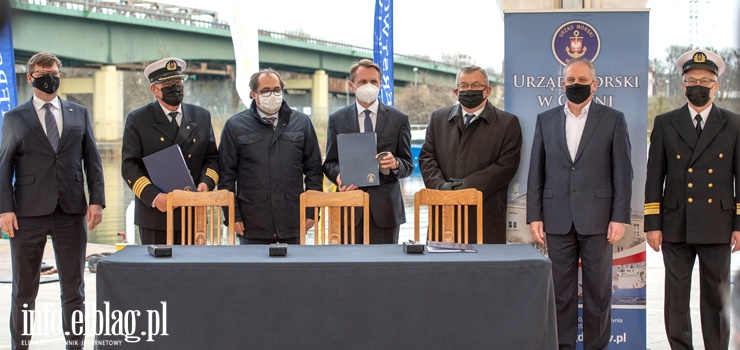 Umowa podpisana. Minister Gróbarczyk: Rozwój portu w Elblągu będzie miał teraz dla nas najistotniejsze znaczenie