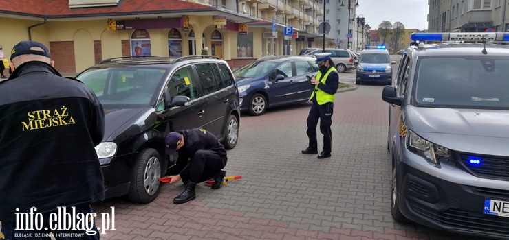 Dziaania policji i stray miejskiej w odpowiedzi na zgoszenia elblan