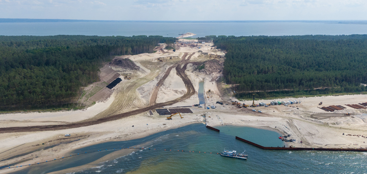 Bursztynowa gorączka w miejscu przekopu Mierzei. Interweniowała policja