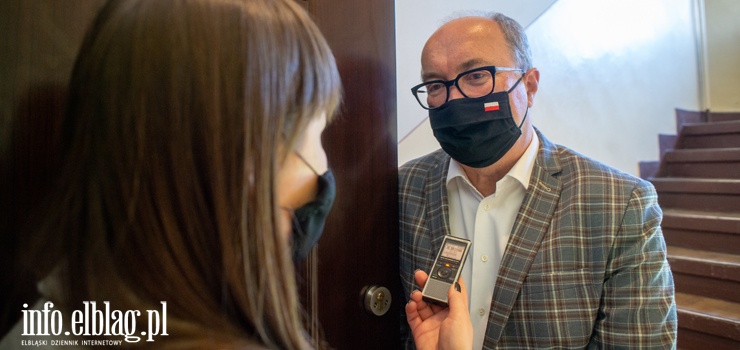 Wicemarszałek Włodzimierz Czarzasty w Elblągu. Rozmowa z info.elblag.pl