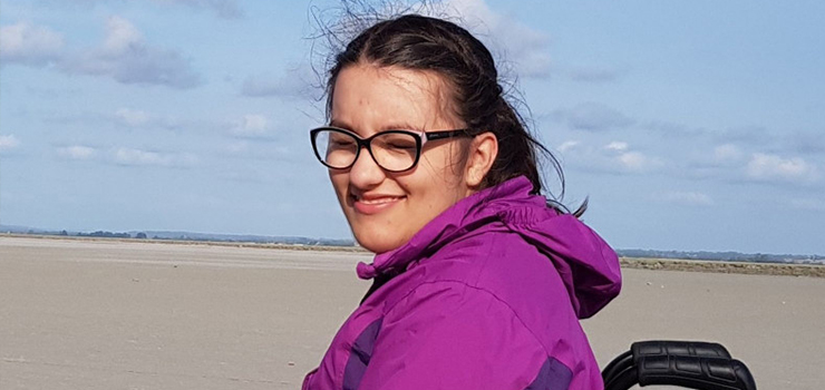 Agata przygotowuje się do matury i... zbiera na napęd do wózka inwalidzkiego