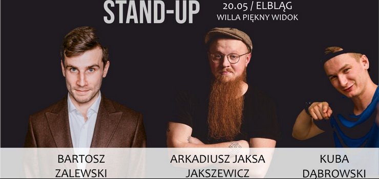 W czwartek odbdzie si w Elblgu pierwszy w tym sezonie plenerowy stand-up!- wygraj bilety
