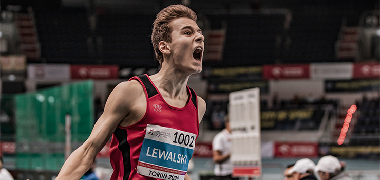 Kacper Lewalski z minimum na Mistrzostwa Świata i Mistrzostwa Europy w lekkiej atletyce