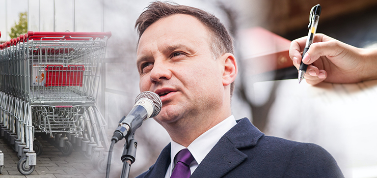 Duże sieci omijają prawo i wykańczają rodzinne biznesy. Sklepikarz pisze list do prezydenta Dudy