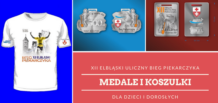 Po medal pobiegnij w koszulce. To ostatnie dni na taki zakup