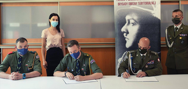 Porozumienie o współpracy żołnierzy z harcerzami