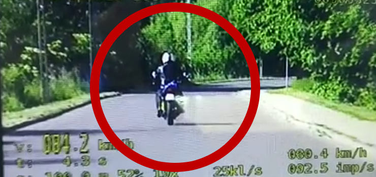 Przekroczył dozwoloną prędkość