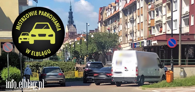 Mistrzowie parkowania w Elblągu (część 100)