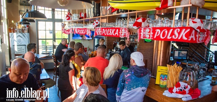 Gdzie w Elblągu można było obejrzeć mecz Polska - Słowacja? Zabrakło Strefy Kibica?