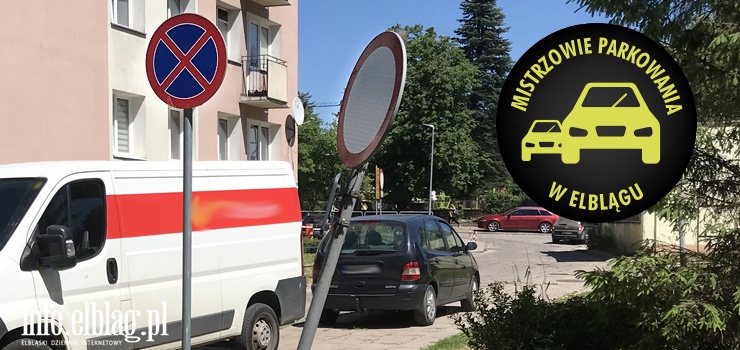 Mistrzowie parkowania w Elblągu (część 102)