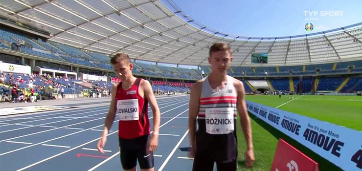 Kacper Lewalski wrd najlepszych biegaczy na 800 metrw!