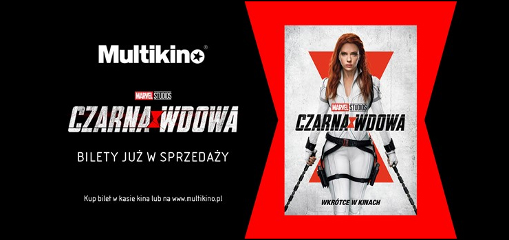 Multikino rozpoczyna przedsprzedaż biletów na „Czarną Wdowę”!