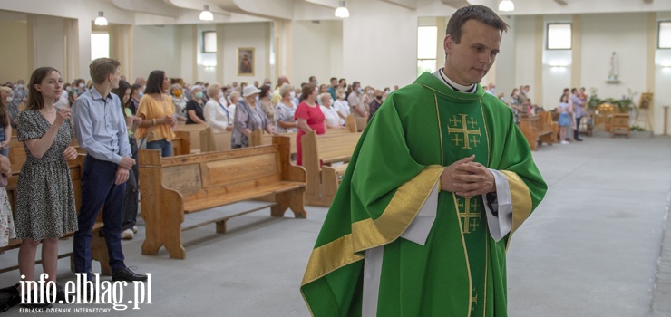 "Nawracałem elblążan na Elbląg". Pożegnanie ks. Rafała Główczyńskiego [zobacz zdjęcia]