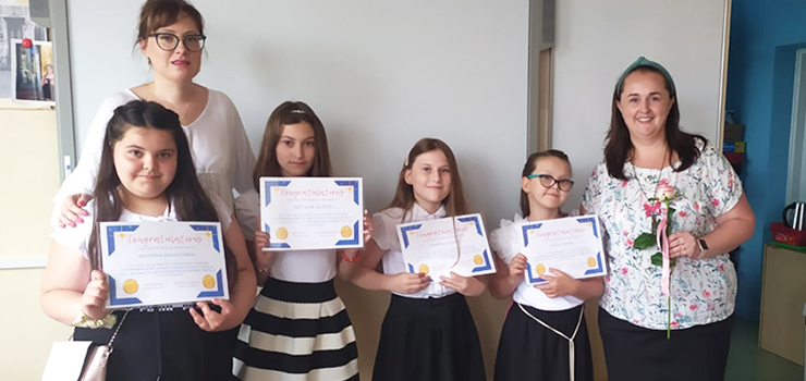 SP 11 Elbląg z Odznaką Jakości za projekt eTwinningland