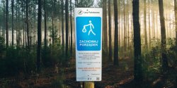 Nowe tabliczki z pro�b� od le�nik�w 