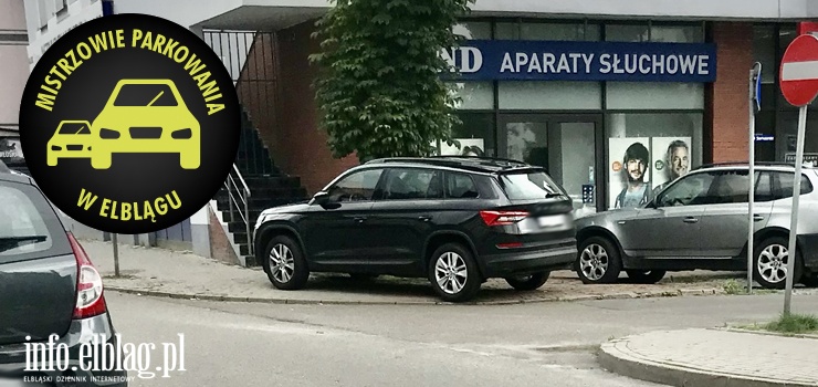 Mistrzowie parkowania w Elblągu (część 107)